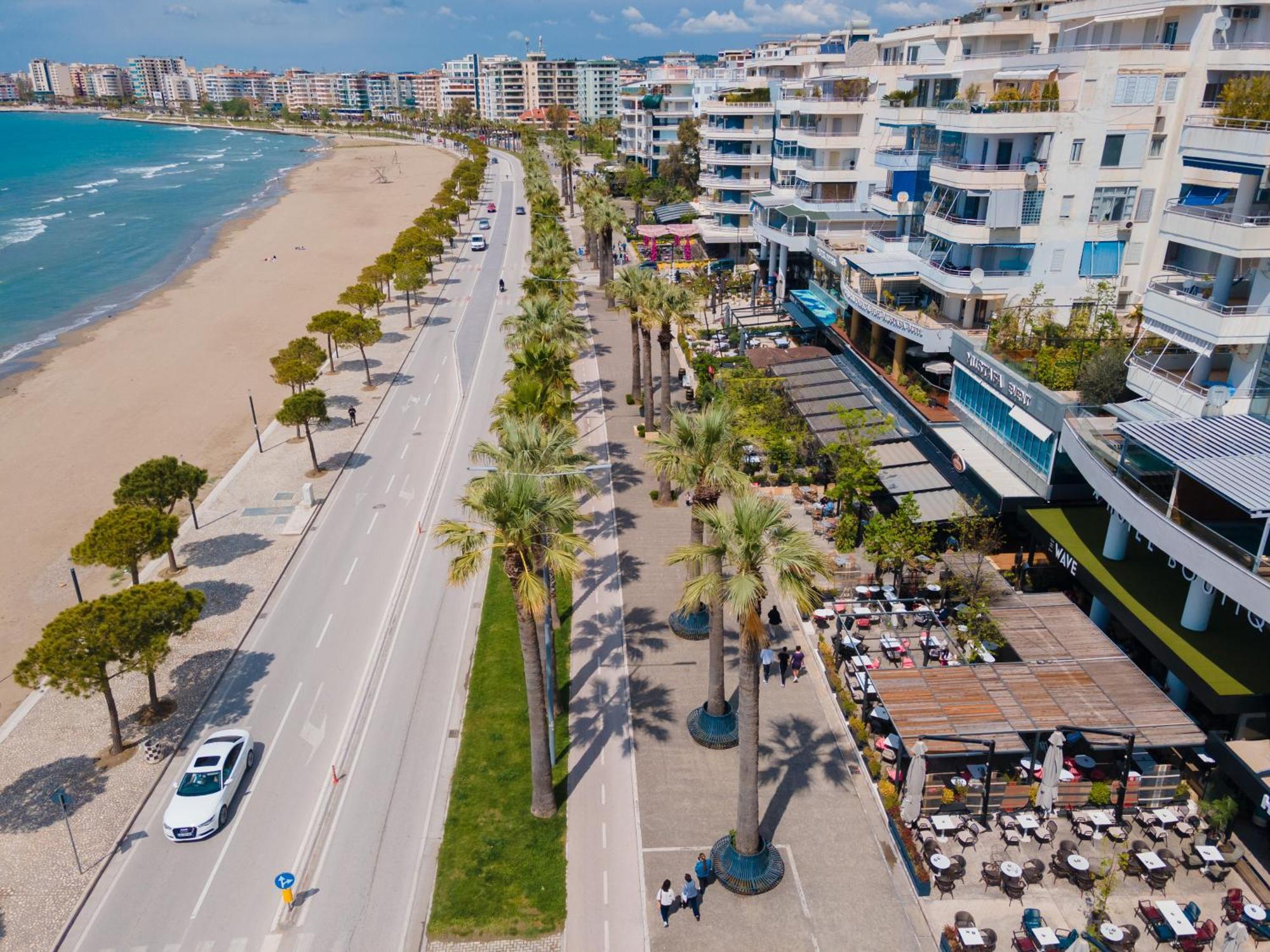 Mustafa Suites Vlorë Esterno foto