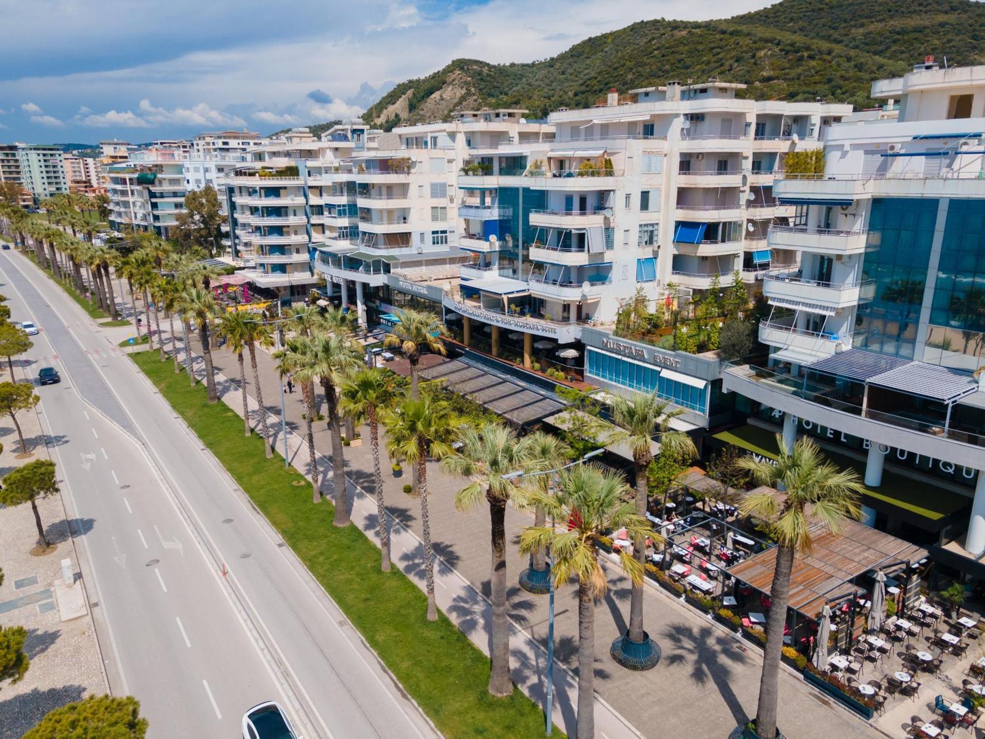 Mustafa Suites Vlorë Esterno foto