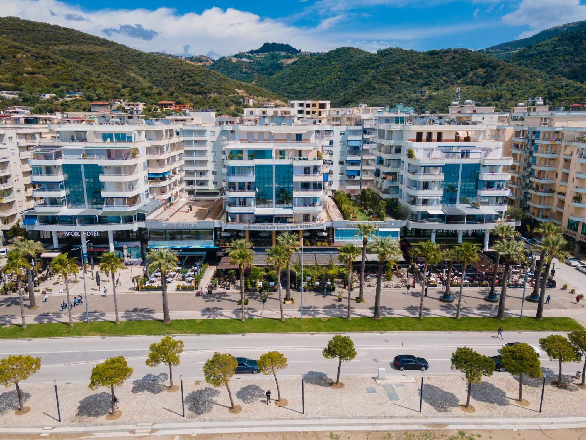 Mustafa Suites Vlorë Esterno foto