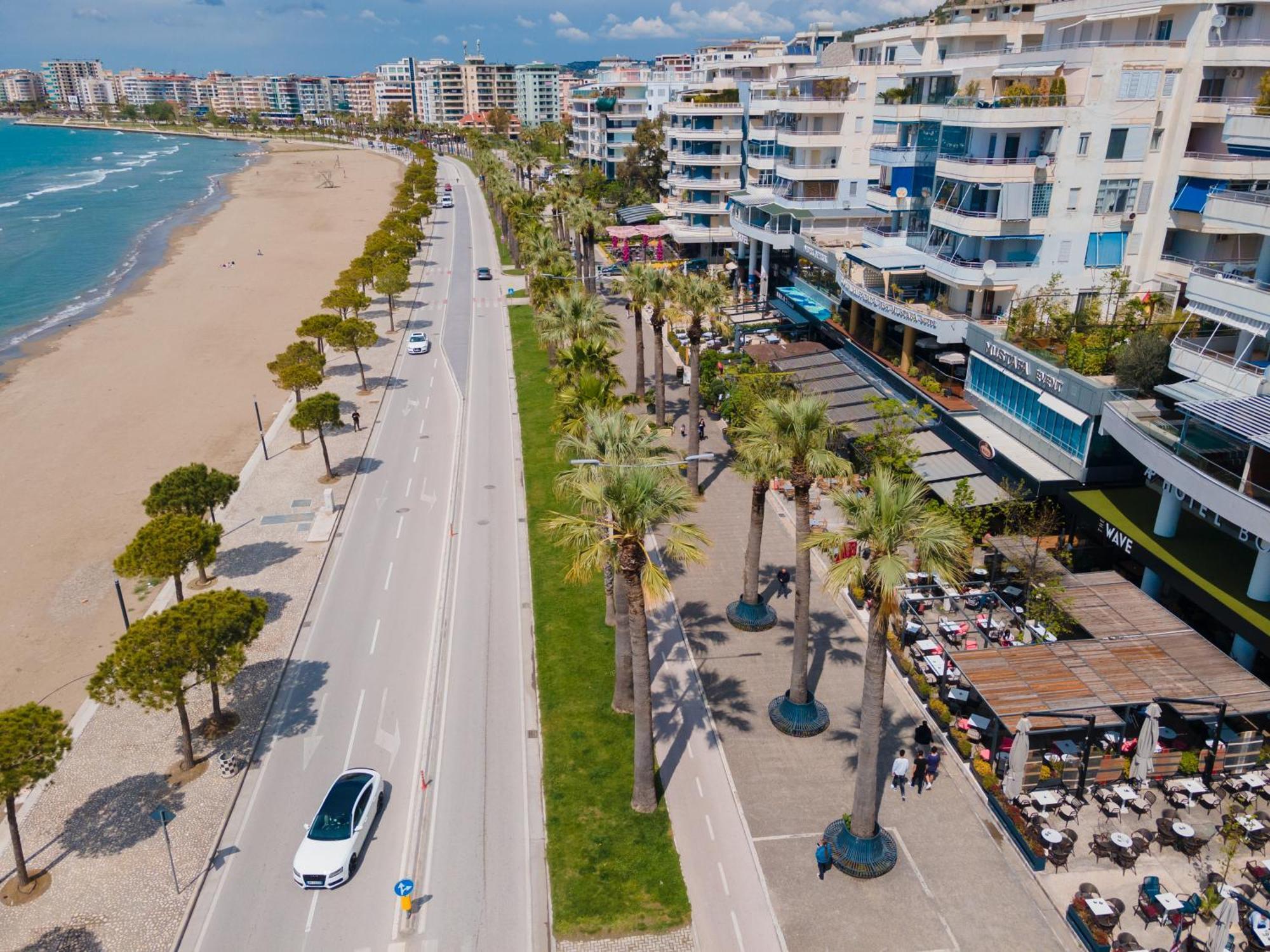 Mustafa Suites Vlorë Esterno foto